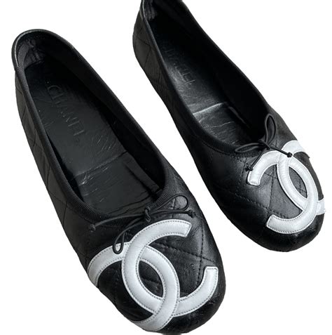 chanel cambon ballet flats replica|chanel ballet flats.